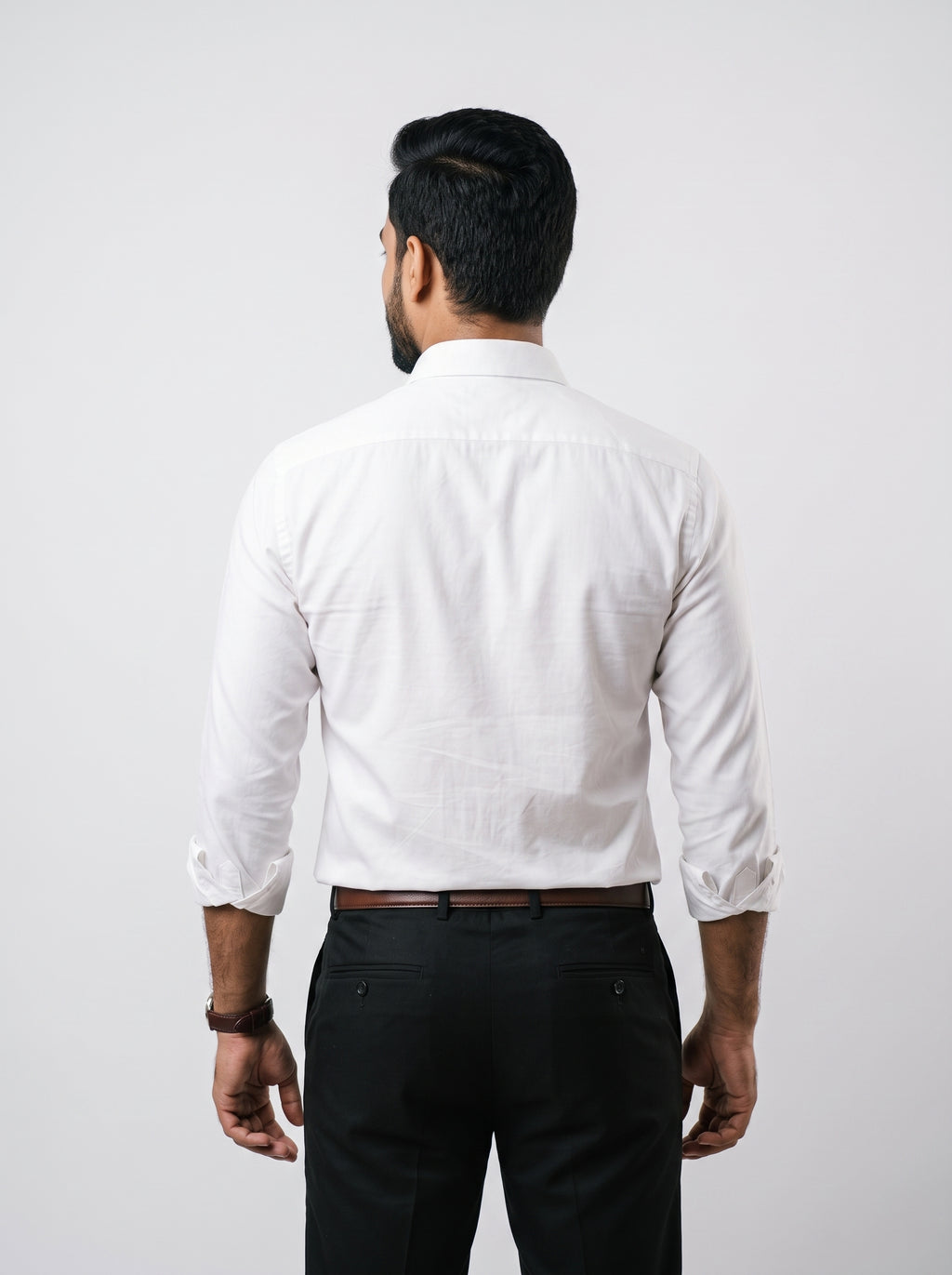 white formal shirt