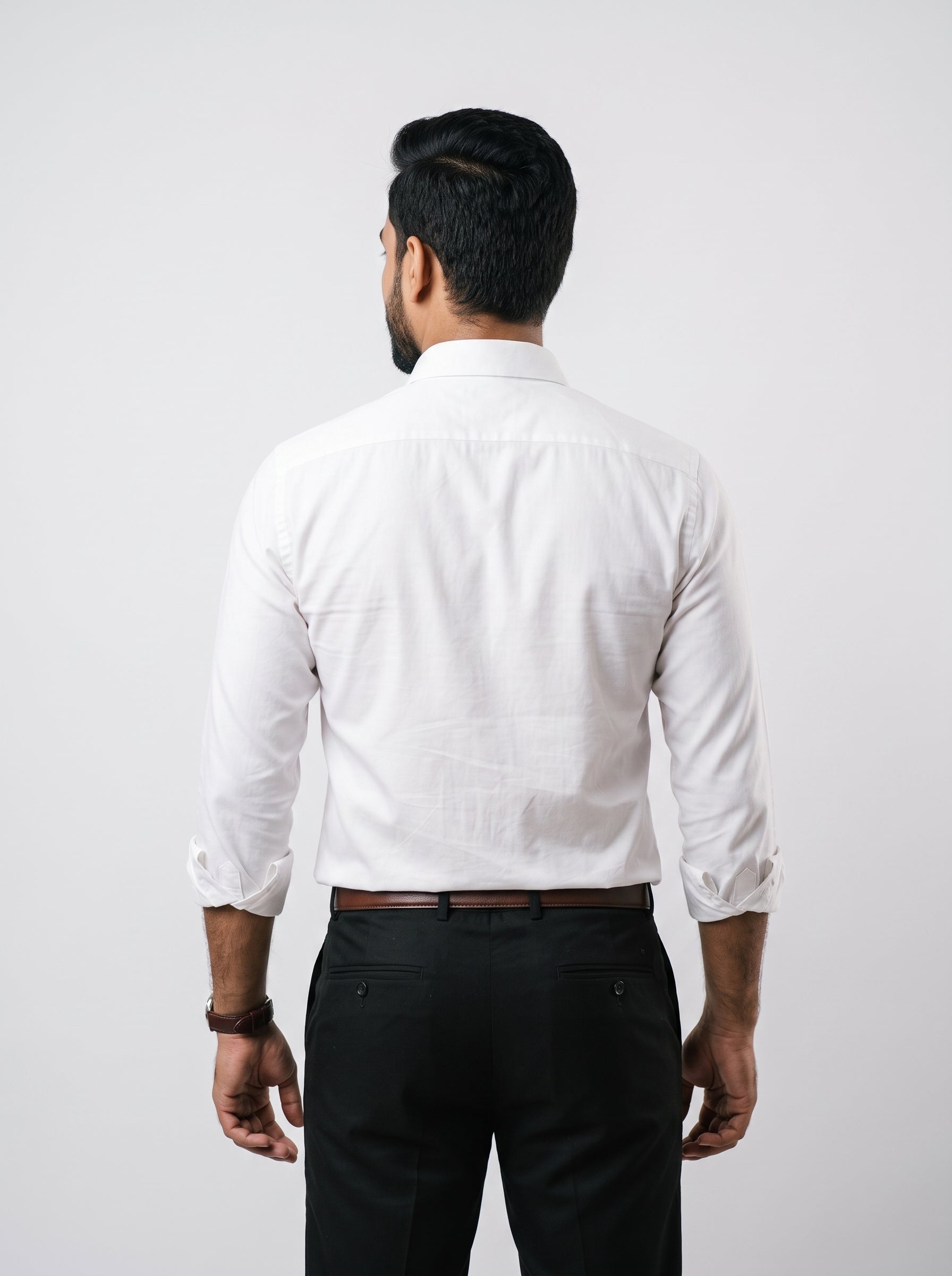 white formal shirt