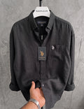 Black Linen Shirt