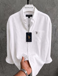 White Linen Shirt