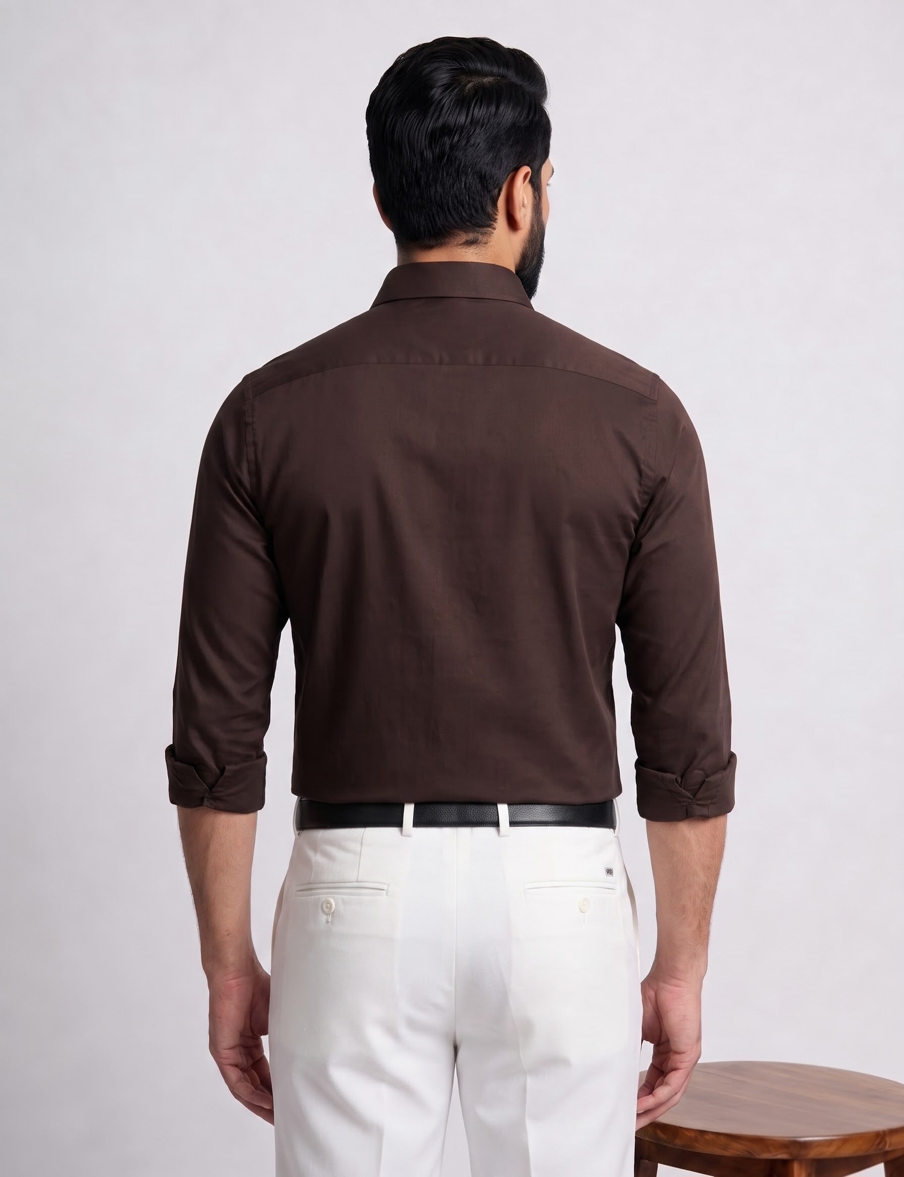 Dark Brown formal shirt