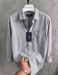 Grey oxford shirt