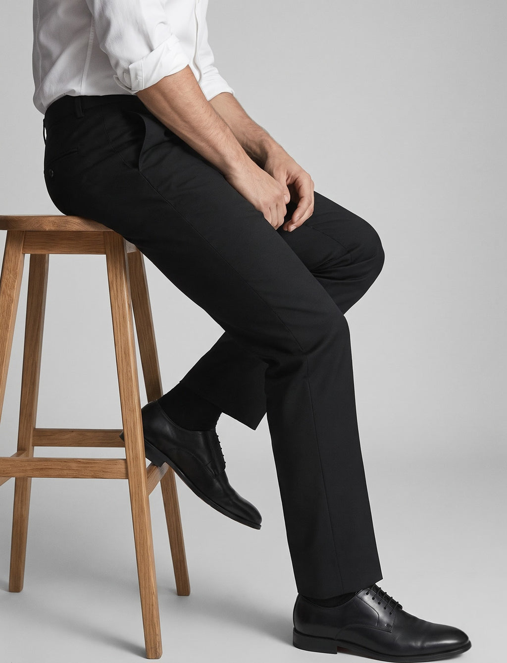 Black formal trouser