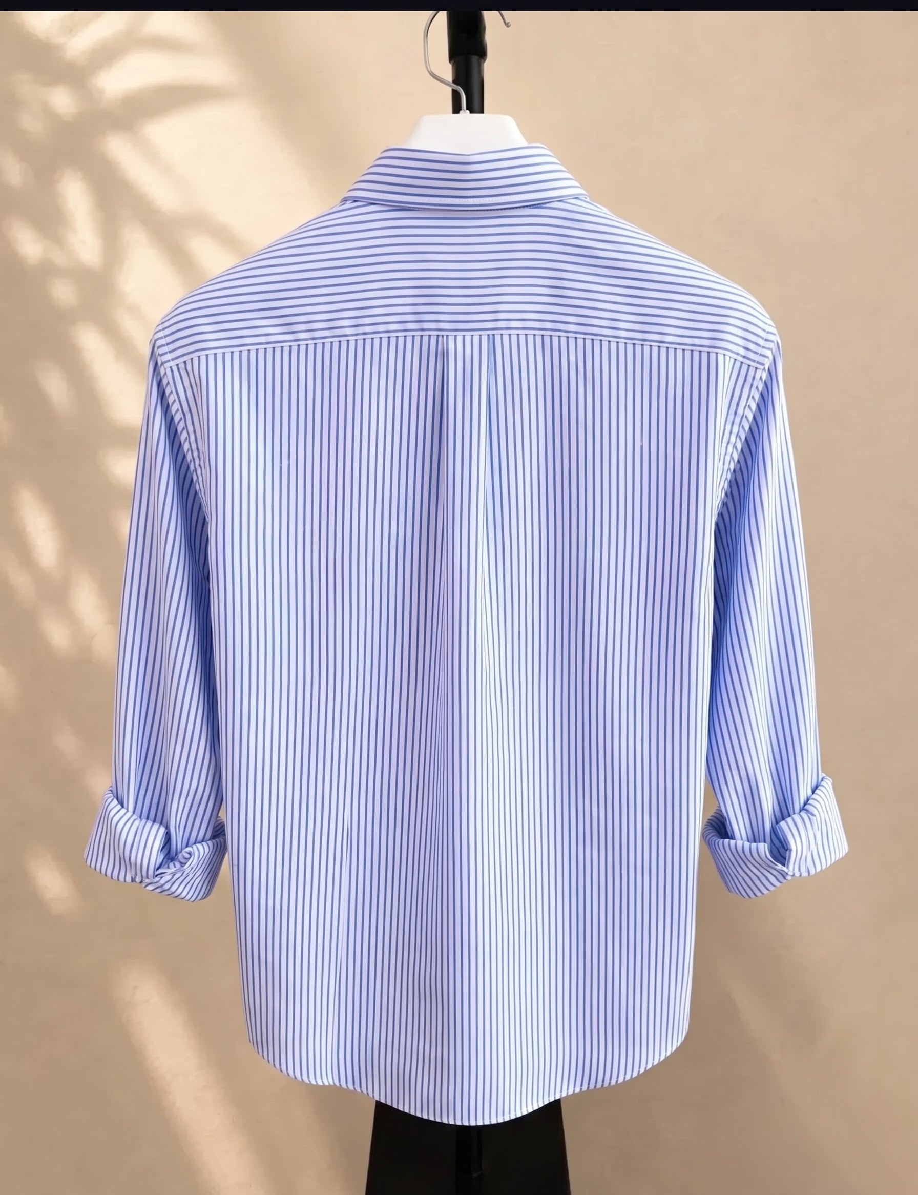 Blue stripe shirt