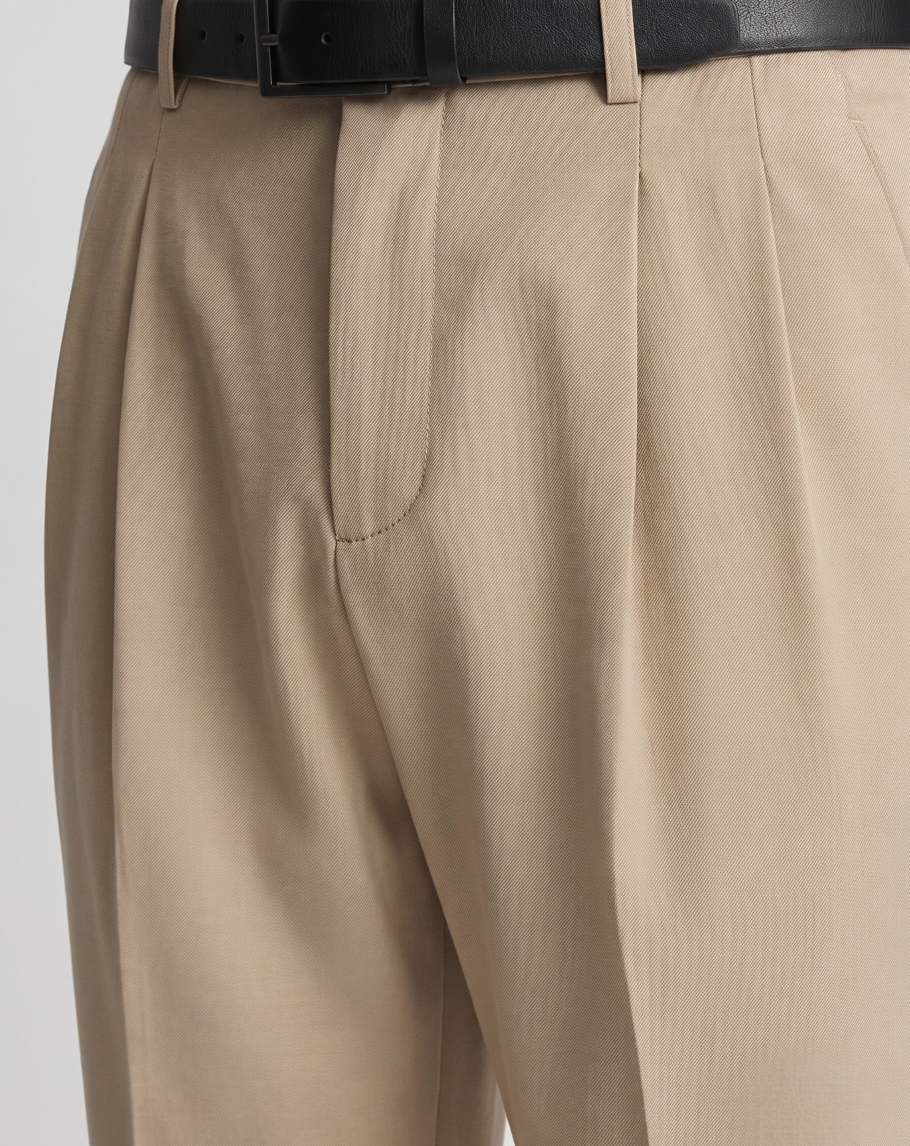 Beige korean trouser