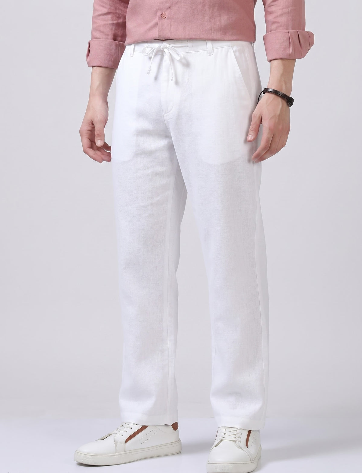 White linen trouser
