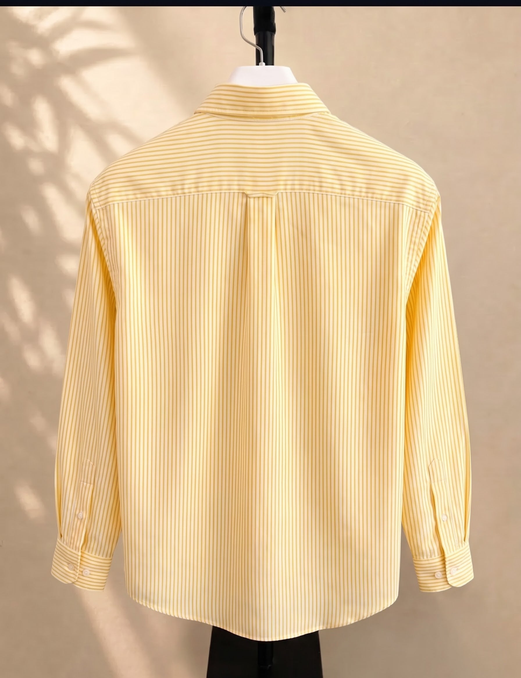 Yellow stripe shirt