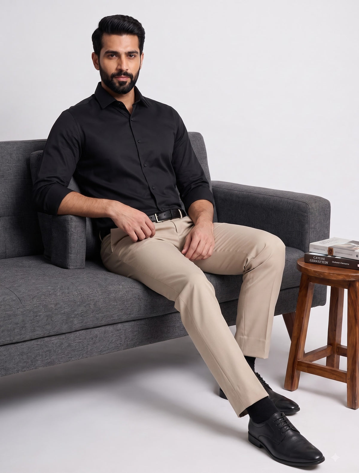 Black Formal shirt
