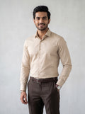 Beige formal shirt