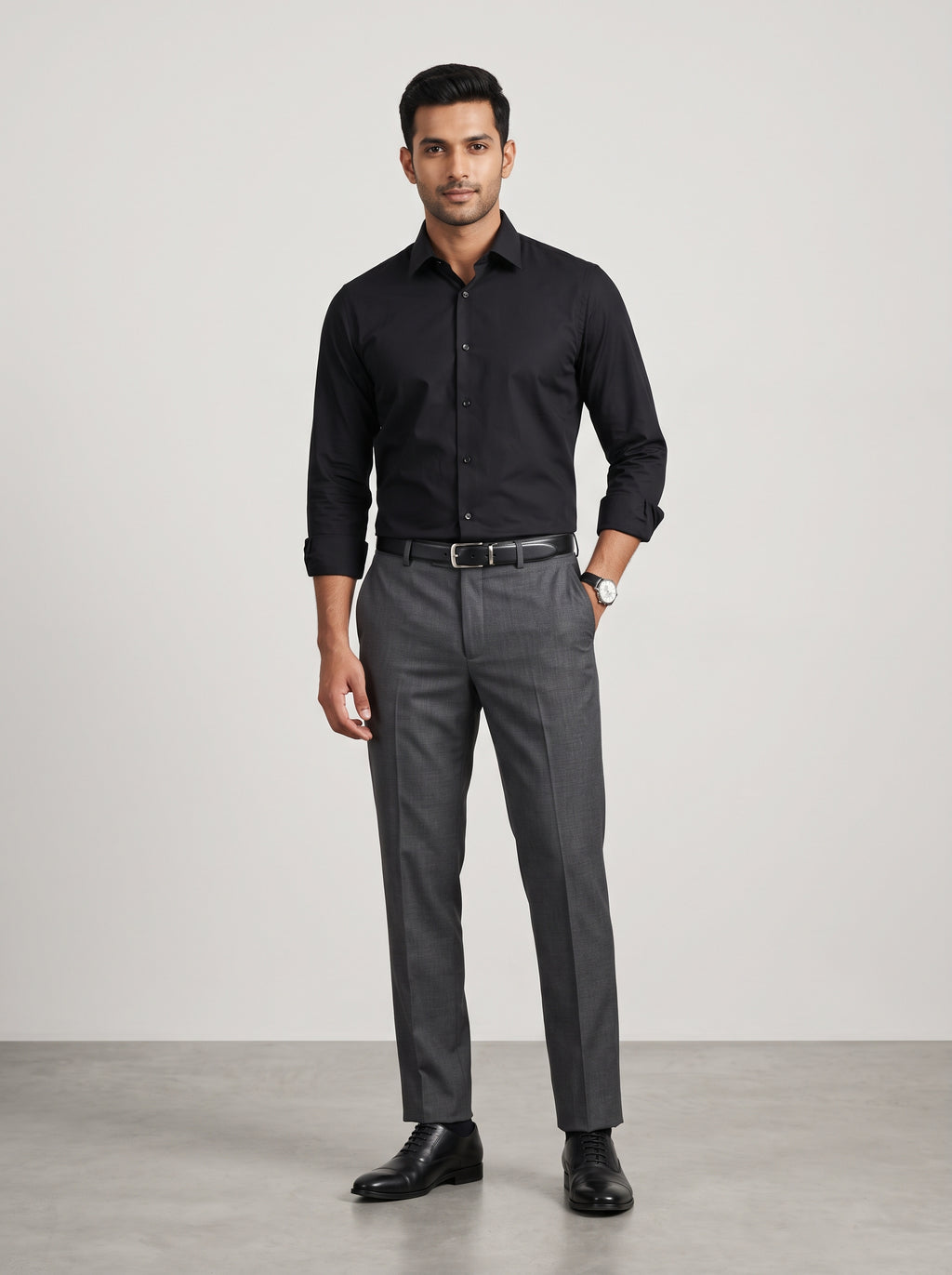 Black Formal shirt
