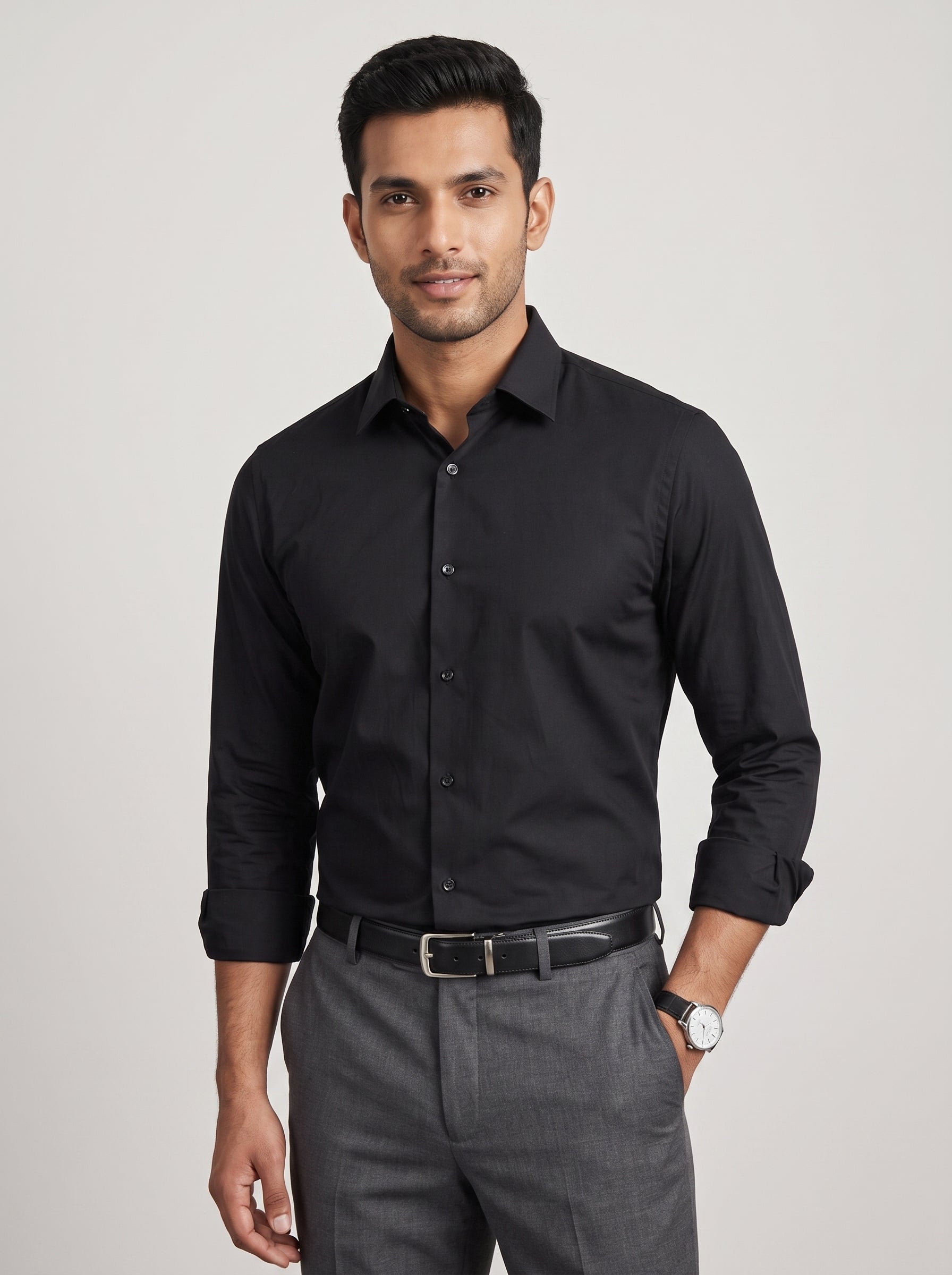 Black Formal shirt