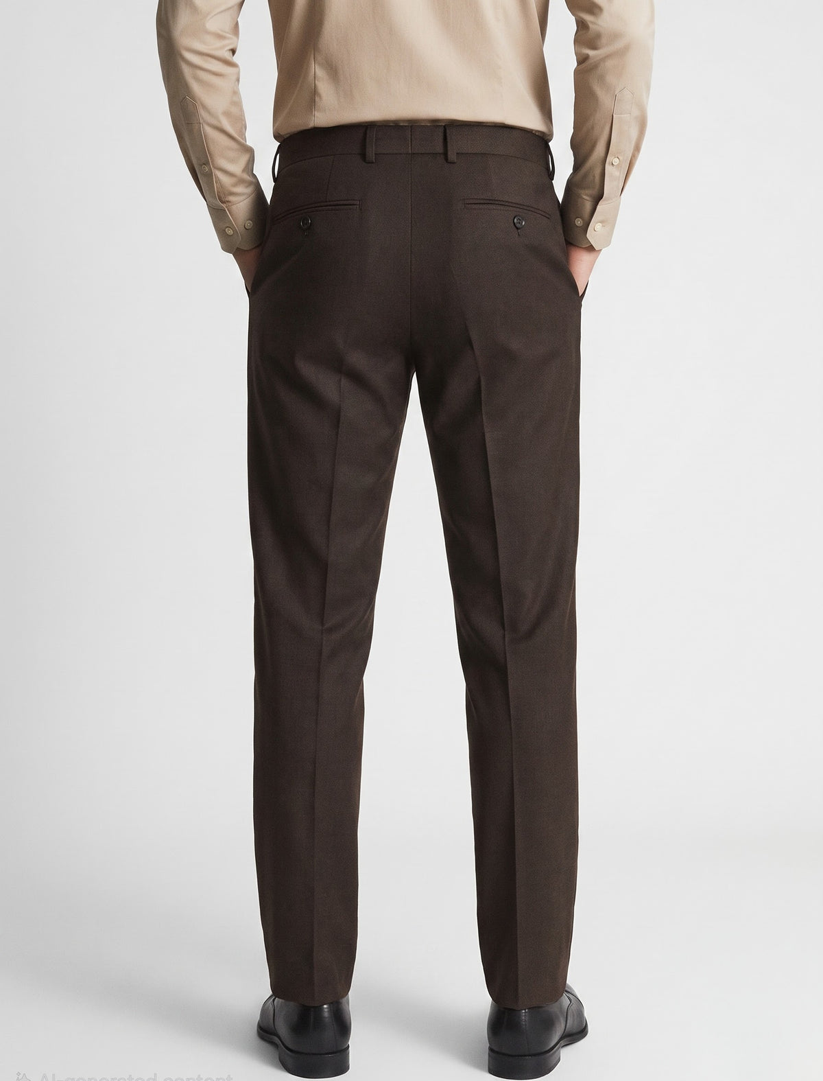 Coffee formal trouser
