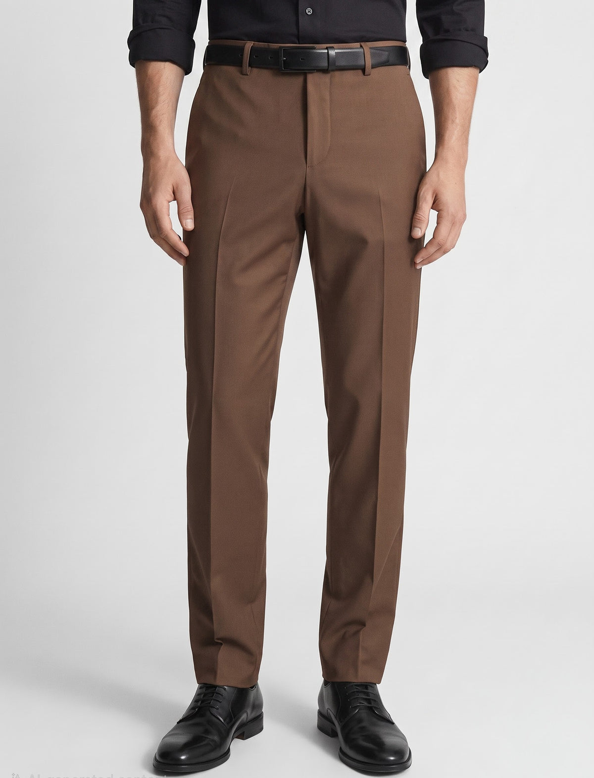 Brown formal trouser