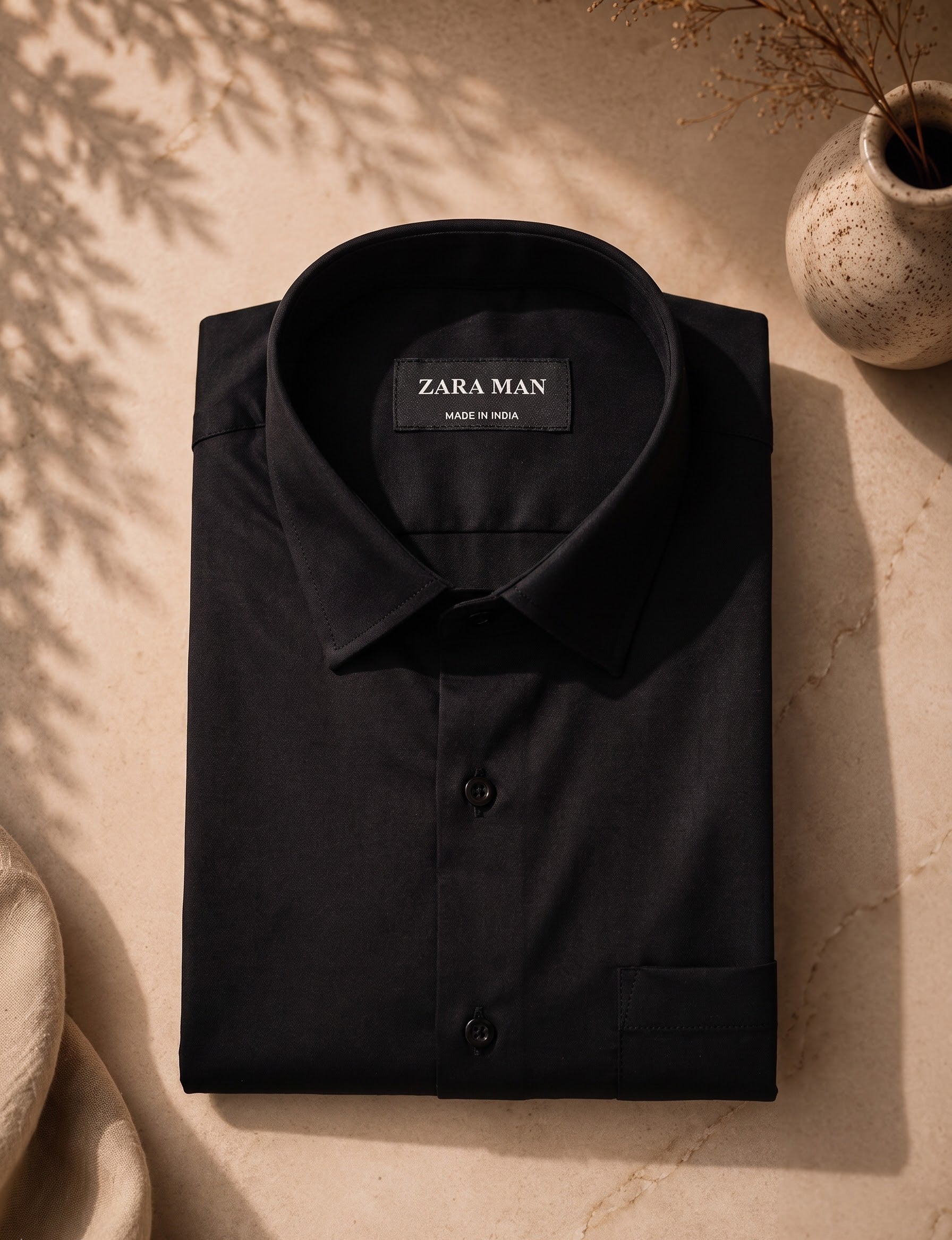 Black Formal shirt