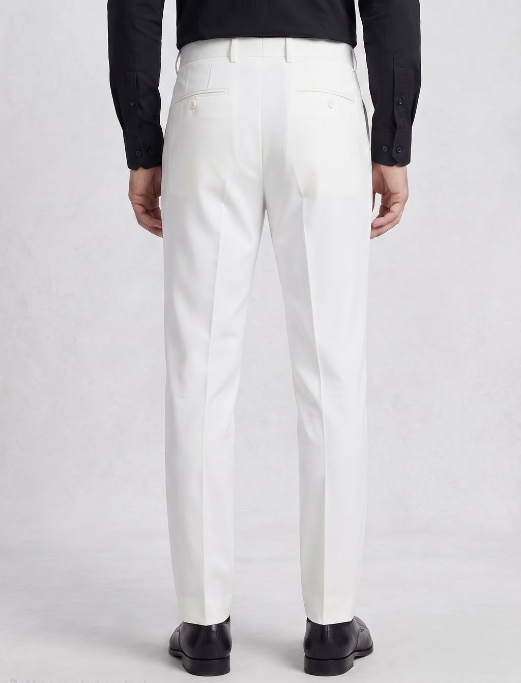 White formal trouser