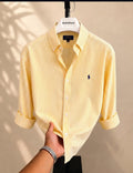 Yellow stripe shirt