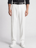White Korean pant
