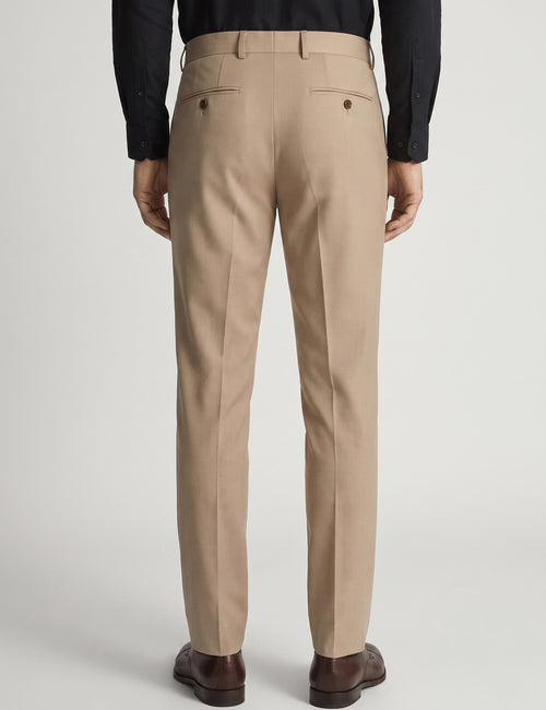 Beige formal trouser