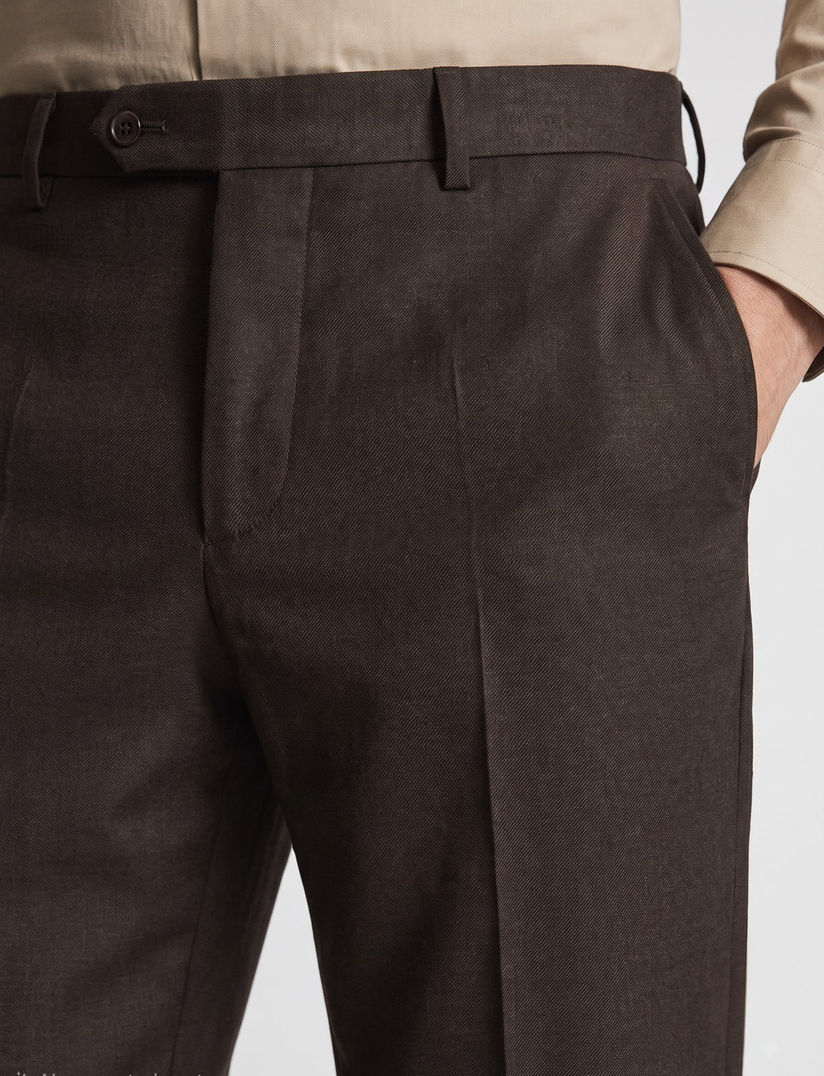 Coffee formal trouser